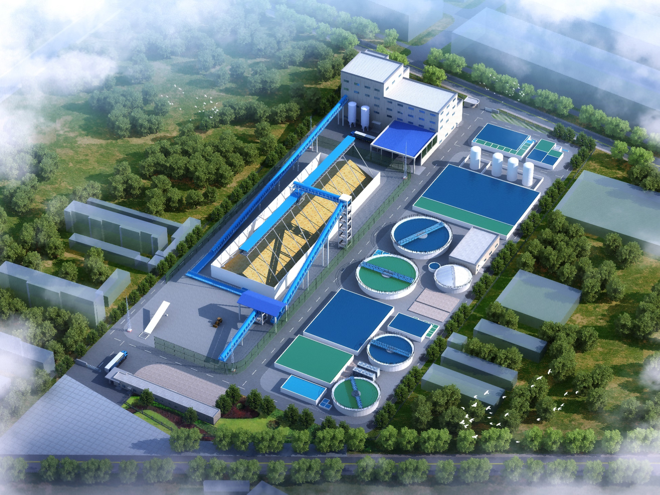 山東金蔡倫紙業有限公司年產10萬噸化機漿項目